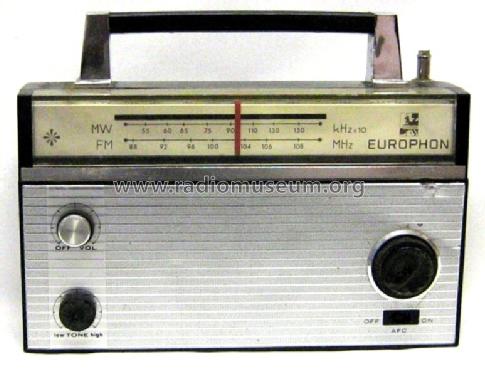 AM-FM Transistor ; Europhon; Milano (ID = 721716) Radio