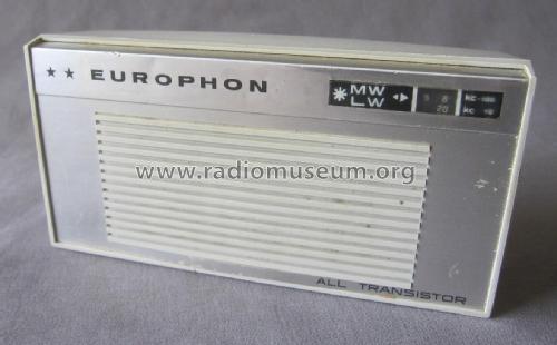 All Transistor ; Europhon; Milano (ID = 1755326) Radio