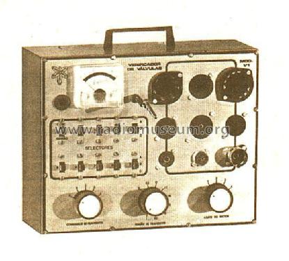 Tube Tester V1; Eurorádio; Lisboa (ID = 139013) Equipment