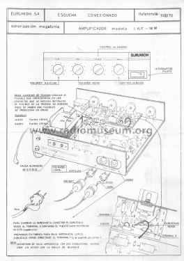 IHF-16 code 510.070; Eurunión; Barcelona (ID = 2106408) Ampl/Mixer