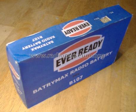 Batrymax Radio Battery B107; Ever Ready Co. GB (ID = 1356134) Fuente-Al