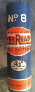Bijou Dry Battery No. 8; Ever Ready Co. GB (ID = 1534075) Strom-V