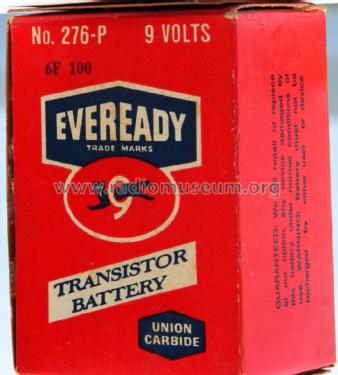 9 Volt Battery 276-P; Ever-Ready/Eveready (ID = 2407610) Power-S