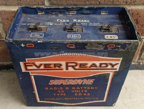 Ever-Ready Superdyne Radio Battery SD45; Ever-Ready/Eveready (ID = 2883763) Power-S