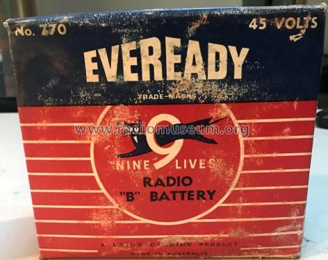 Eveready Radio 'B' Battery 770 ; Ever-Ready/Eveready (ID = 2610318) Power-S