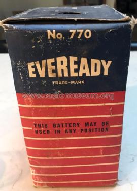 Eveready Radio 'B' Battery 770 ; Ever-Ready/Eveready (ID = 2610320) Power-S