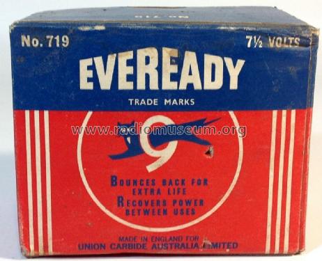 Radio A Battery 719; Ever-Ready/Eveready (ID = 2403880) Power-S