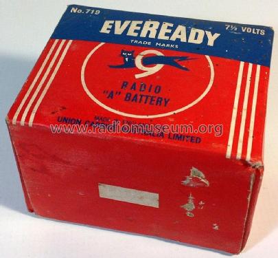 Radio A Battery 719; Ever-Ready/Eveready (ID = 2403882) Power-S