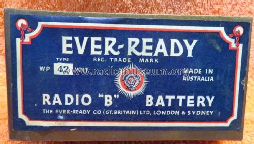 Radio “B” Battery WP42; Ever-Ready/Eveready (ID = 3064203) Power-S