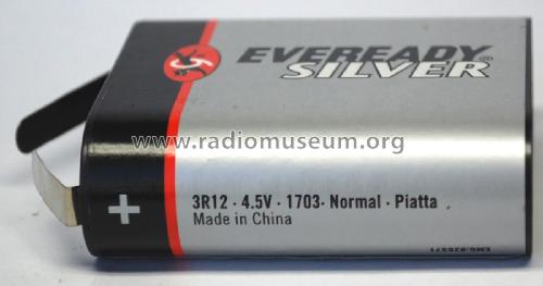 Standard Battery Silver 9 Lives 3R12 - 4.5V - 1703 - Normal Piatta; Eveready Ever Ready, (ID = 2442439) Strom-V