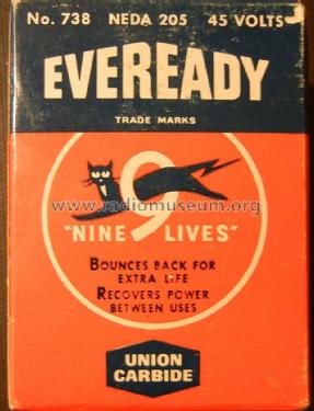 738 NEDA 205; Eveready Ever Ready, (ID = 1610205) Power-S