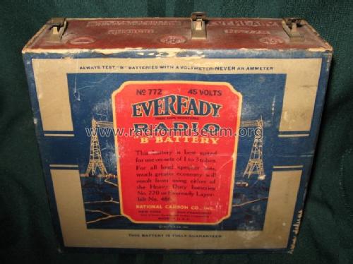 B-Battery 772; Eveready Ever Ready, (ID = 614436) Power-S