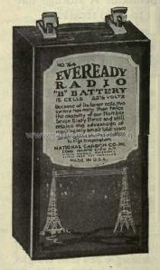 B-Battery 'Skyscraper' 764; Eveready Ever Ready, (ID = 1260800) Power-S