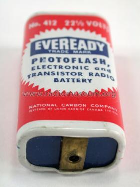 Electronic and Transistor Radio Battery No. 412, 22,5 Volts; Eveready Ever Ready, (ID = 1478346) Power-S