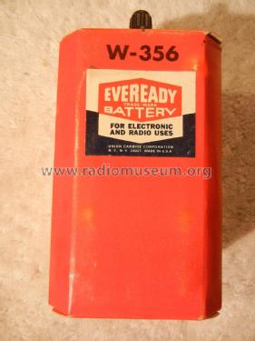 For Electronic And Radio Uses - 3 Volts W-356; Eveready Ever Ready, (ID = 1736836) Power-S