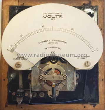 Thermocouple RF 150 Voltmeter Pattern 6887; Everett, Edgcumbe (ID = 2608078) Equipment