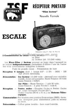 Escale ; Evernice marque, (ID = 2645535) Radio