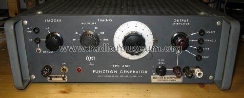 Function Generator 250; Exact Electronics (ID = 454447) Equipment