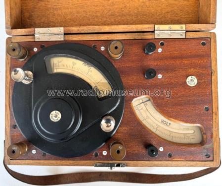 Doppelmessgerät Ampere- und Voltmeter 1,25 - 10 - 100 A / 250 - 500 V; Excelsiorwerk; (ID = 3018051) Equipment