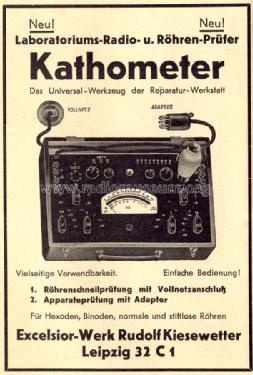 Kathometer ; Excelsiorwerk; (ID = 1271481) Equipment