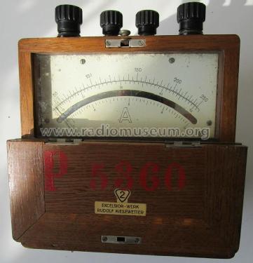 Wechselstrom-Amperemeter 10 / 50 / 250 A; Excelsiorwerk; (ID = 2240777) Ausrüstung