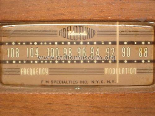 Edwards Fidelotuner ; F.M. Specialties, (ID = 405763) Radio