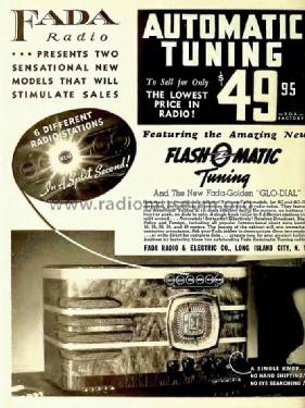 363-L 'Flash-O-Matic' ; Fada Radio & (ID = 1656856) Radio