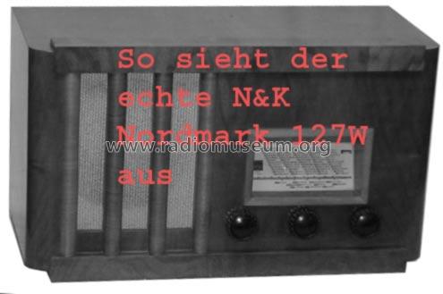 Fälschung Neufeld & Kuhnke Nordmark 127 W; Faelschung, fake, (ID = 1324901) Radio