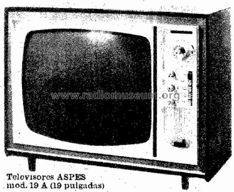 Aspes 19-A; Fagor Electrónica; (ID = 2604667) Televisore