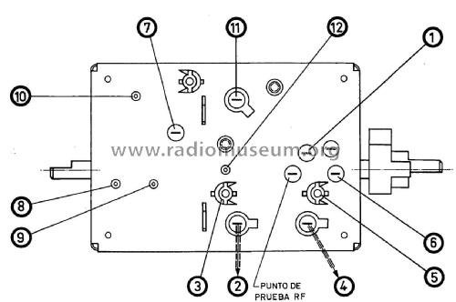 VHF Selector de Canales - Channel Selector / Tuner 1T20; Fagor Electrónica; (ID = 2462206) Adattatore