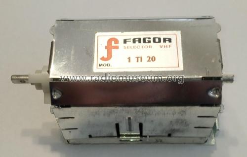 VHF Selector de Canales - Channel Selector / Tuner 1TI-20; Fagor Electrónica; (ID = 2630900) Adapter