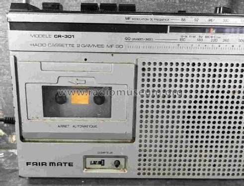 Radio Cassette 2 Gammes MF GO CR-301; Fair Mate Marke / (ID = 2984786) Radio