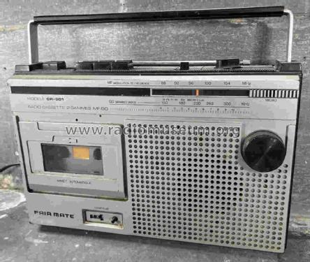 Radio Cassette 2 Gammes MF GO CR-301; Fair Mate Marke / (ID = 2984787) Radio