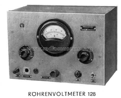 NF-Röhrenvoltmeter 128; Falcke, Adolf, Alfa- (ID = 2408198) Equipment