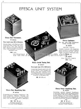 Efesca Condenser Cat. No. W 90036; Efescaphone Brand, (ID = 1887819) mod-pre26