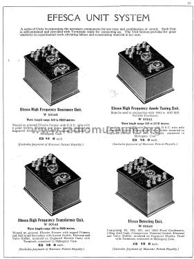 Efesca High Frequency Reactance Unit Cat. No. W 90540; Efescaphone Brand, (ID = 1887460) mod-pre26