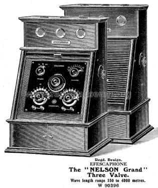 Efescaphone Nelson Grand Cat. No. W 90396; Efescaphone Brand, (ID = 1886353) Radio