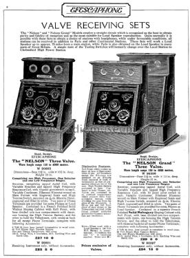 Efescaphone Nelson Grand Cat. No. W 90396; Efescaphone Brand, (ID = 1886354) Radio