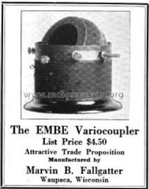 EMBE Variocoupler ; Fallgatter, Marvin B (ID = 1696985) Radio part