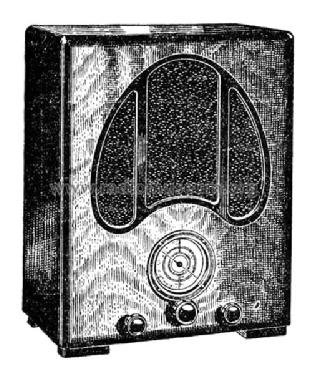 Superhétérodyne 4 lampes ; Fanfare, Manufacture (ID = 2094464) Radio