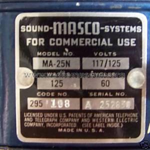 Masco MA25N; Fanon-Masco Long (ID = 673350) Ampl/Mixer