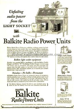 Balkeit 'B' Supply B-135; Fansteel Products (ID = 1381948) Aliment.