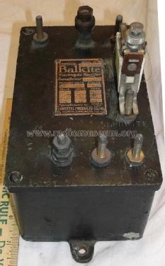 Balkite - Electrolytic Rectifier Transformer RS 86; Fansteel Products (ID = 1734980) Fuente-Al