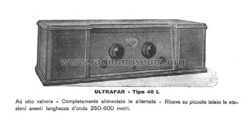 Ultrafar 40; FAR - Fabbrica (ID = 2568039) Radio