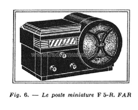 F5R; FAR F.A.R., FA-R, A. (ID = 1830525) Radio