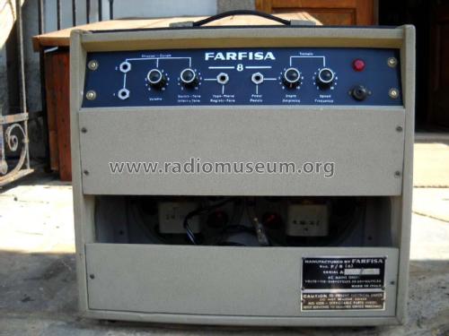 Amplifier 8 F/8; Farfisa, Fabbriche (ID = 2870781) Ampl/Mixer