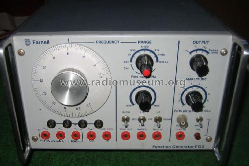 Function Generator FG2; Farnell A.C. Ltd.; (ID = 1368157) Equipment