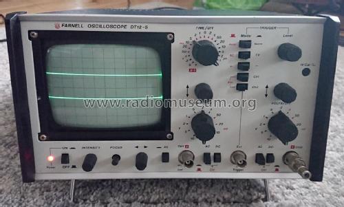 Oscilloscope DT12-5 Model F0858; Farnell A.C. Ltd.; (ID = 2218009) Equipment