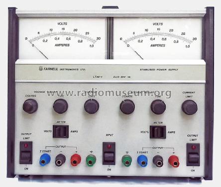 Stabilised Power Supply LT30-1; Farnell A.C. Ltd.; (ID = 771524) Equipment