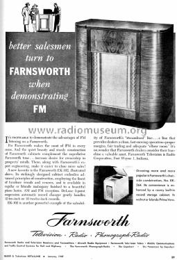 EK-264 Ch= C-153; Farnsworth (ID = 1172105) Radio